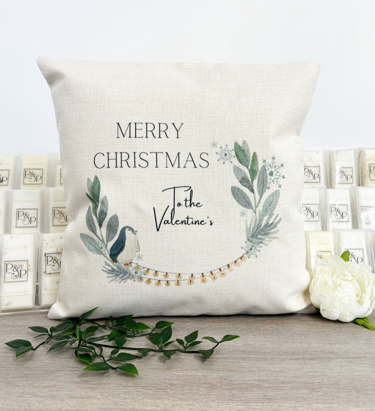 Merry Christmas Penguin Design (Various Products)