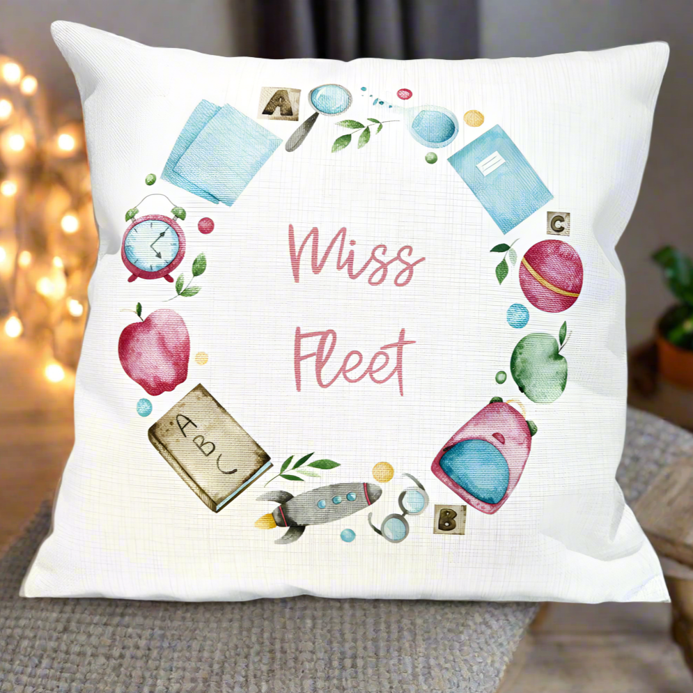 Teacher Wreath Design (Various Products)