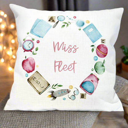 Teacher Wreath Design (Various Products)