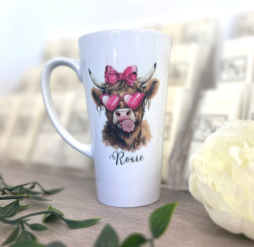 Latte mug - Roxie (made duplicate)