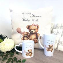 Mamma Bear and Baby Bear (Girl or boy) 40cm Cushion