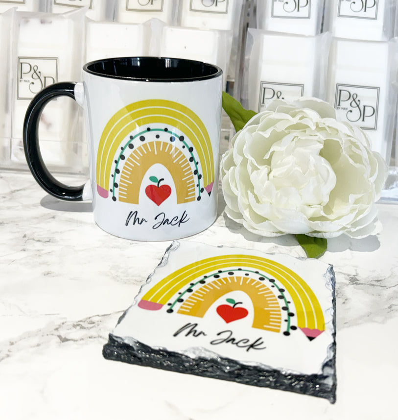 TEACHER BUNDLE (Mug & Coaster)