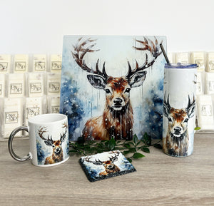 Stag Bundle (Splashback, Tumbler & Mug and Coaster)