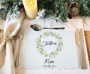 Christmas Table Placemat (Wreath)