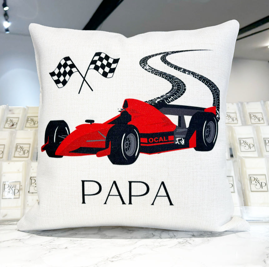 Racing Car Cushion