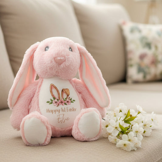 Floppy Rabbit Plush Teddy - Happy Easter