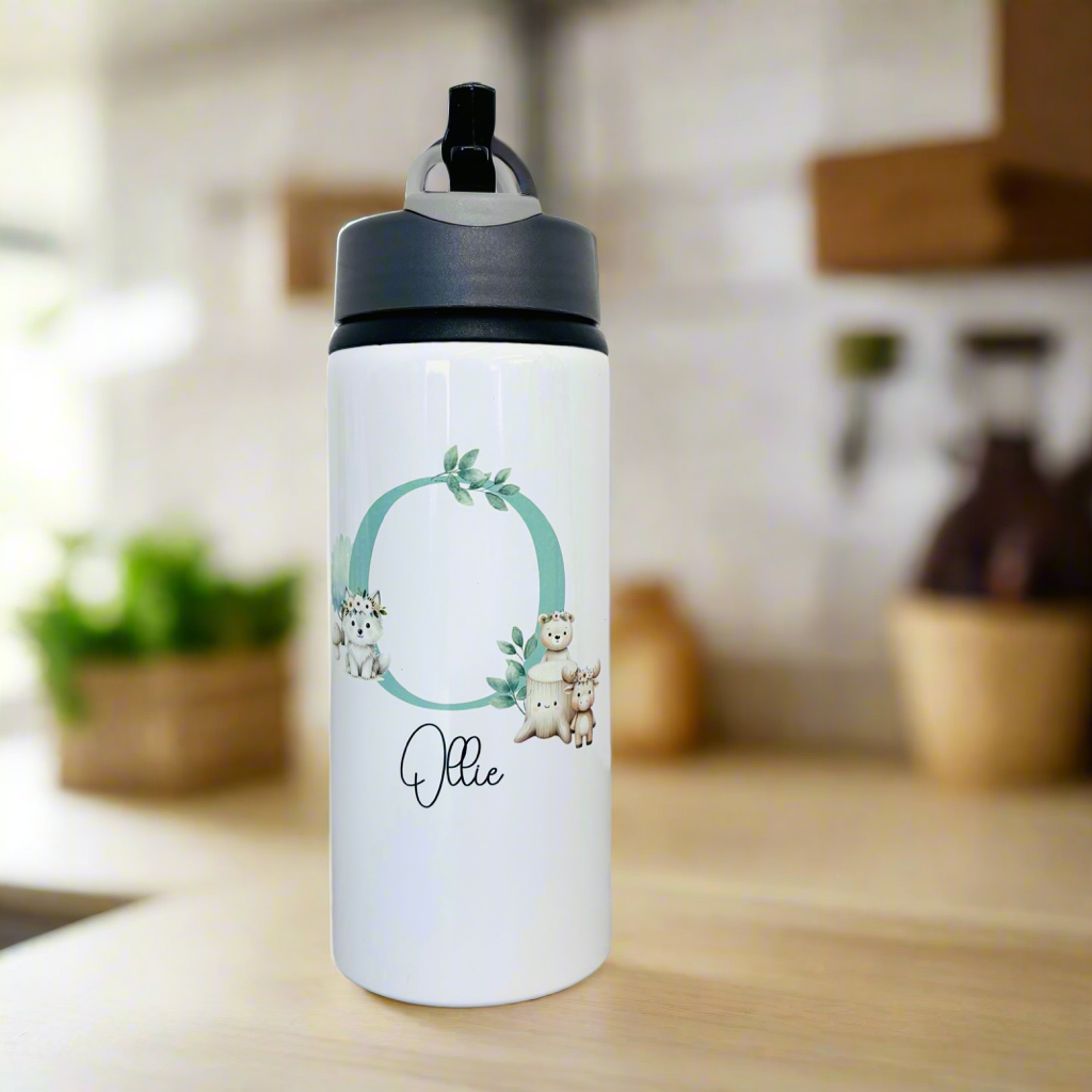 Woodland Initial Sports Bottle