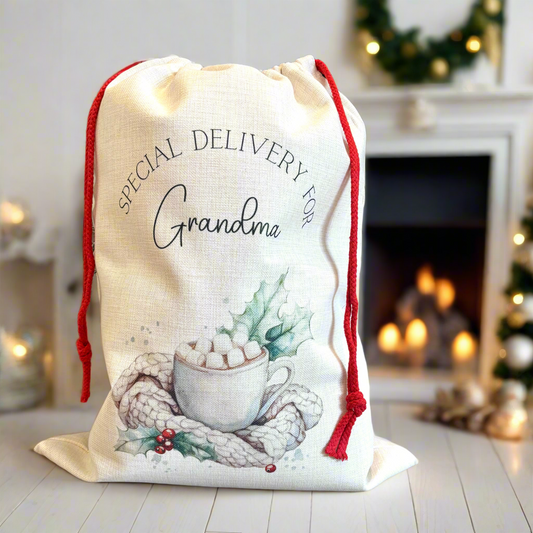 Hot Chocolate Santa Sack