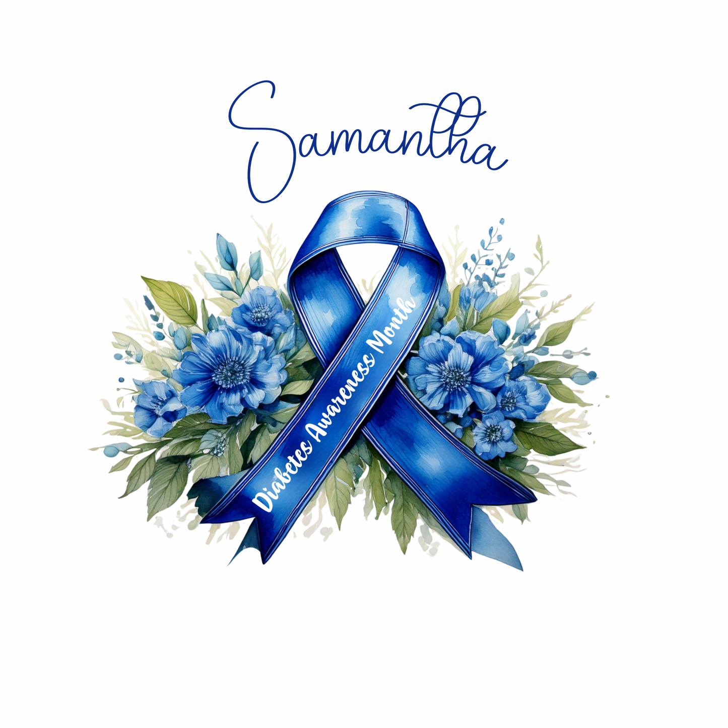 Diabetes design 1: Tester for Latte and Blue mug