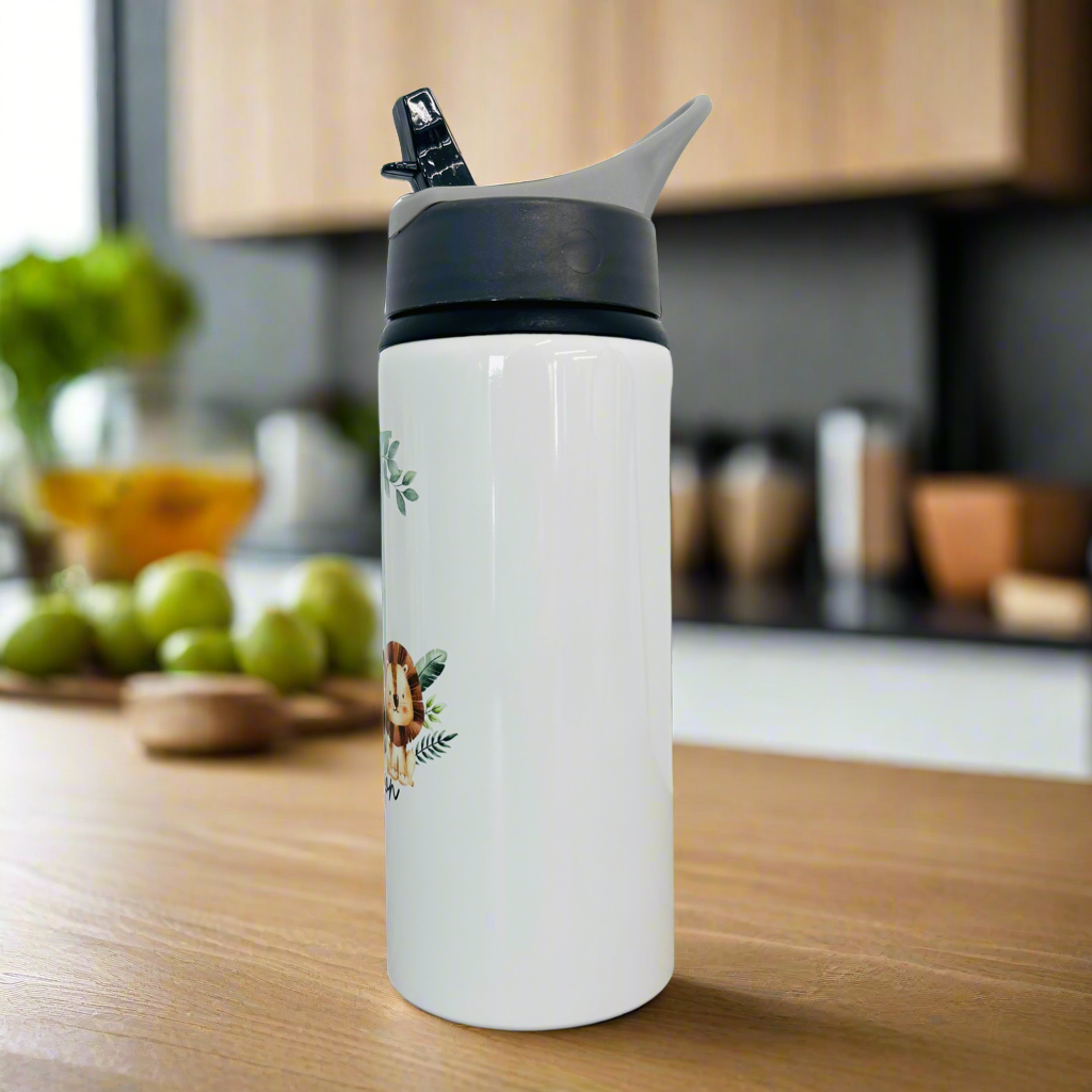Initial Lion Sports Bottle