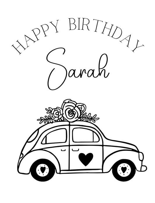 TESTER Birthday Sack