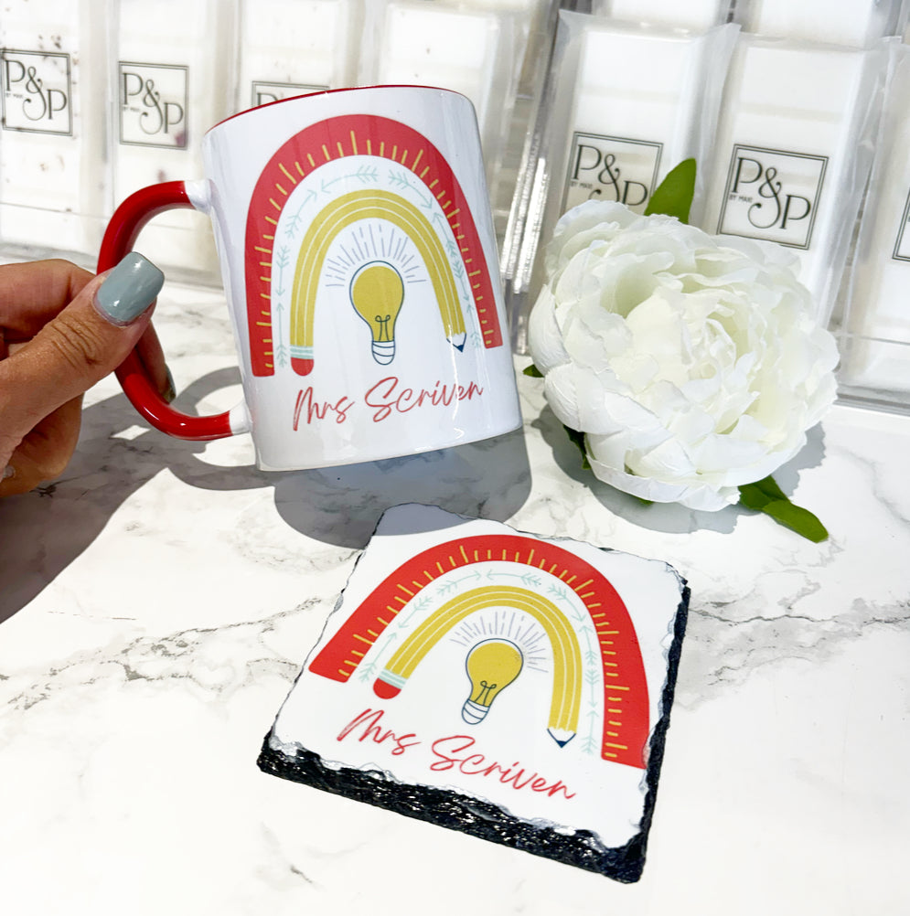 TEACHER BUNDLE (Mug & Coaster)