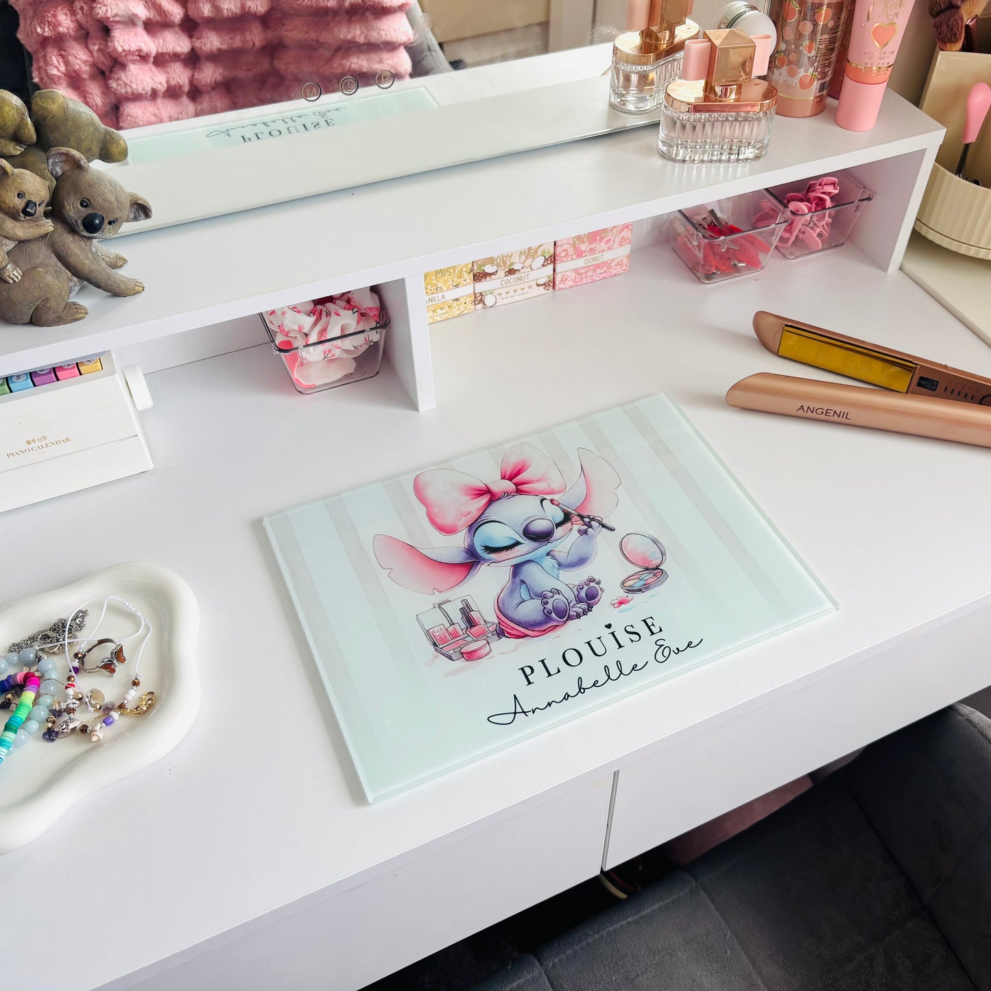 Rectangle Smooth Makeup Glass Board