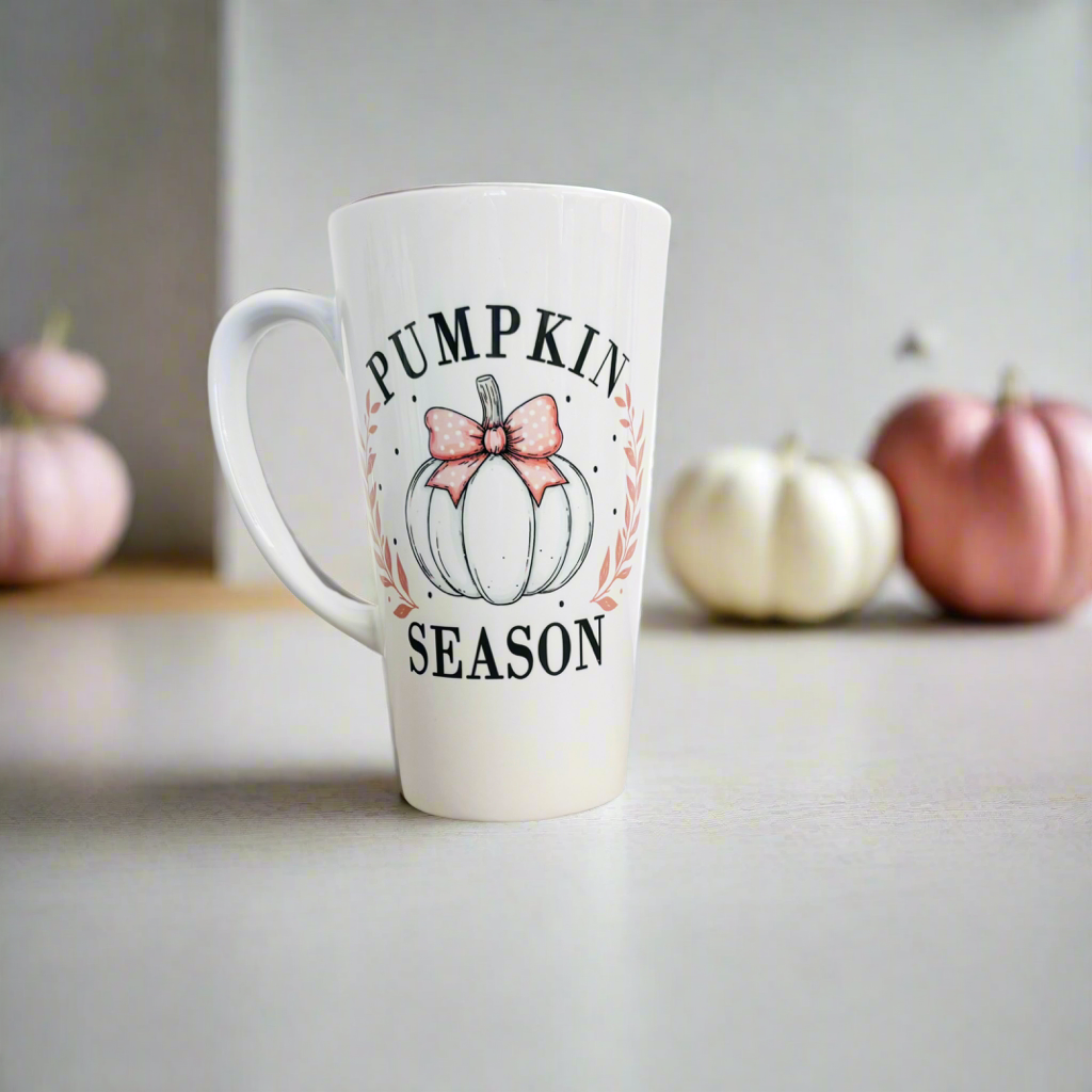 Pumpkin Season Latte 17oz Latte Mug
