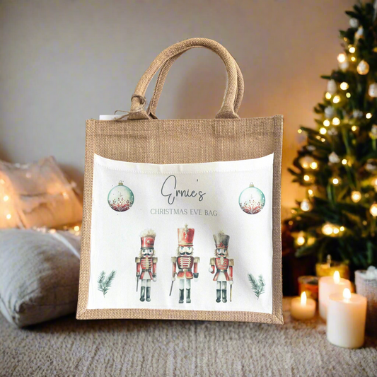 Christmas Eve Tote Bag - Nutcracker Trio
