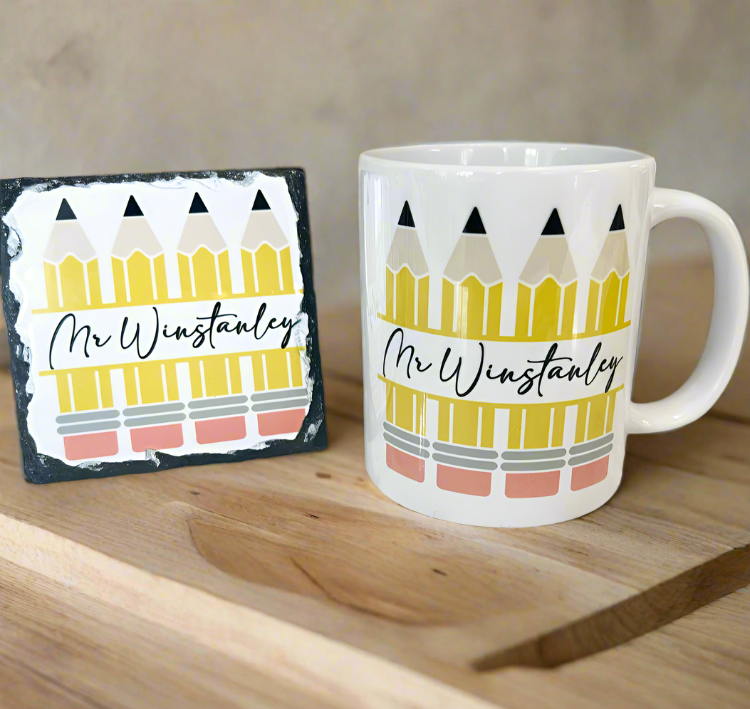 TEACHER BUNDLE DEAL 4(Mug & Coaster)