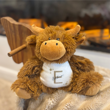 Highland Cow Bear with Initial & Name