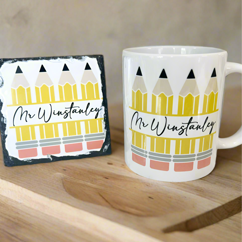 TEACHER BUNDLE DEAL 4(Mug & Coaster)