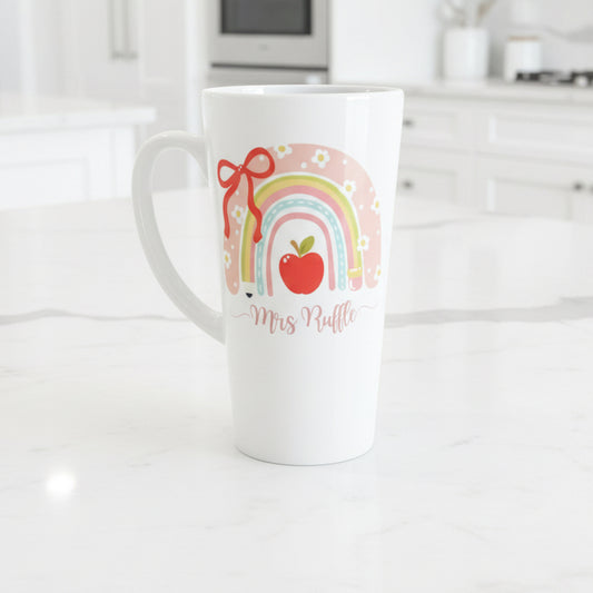 Teacher Ceramic Latte Mug