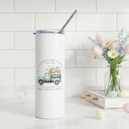 Easter Egg Truck Vintage Spring Tumbler