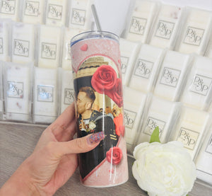 Love Heart Photo Tumbler