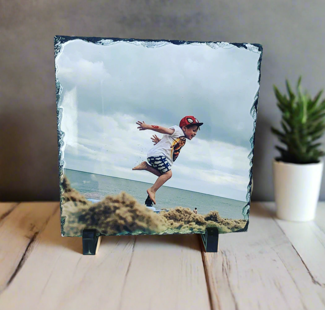 Gloss Baby/Children Photo Slate (19cm)