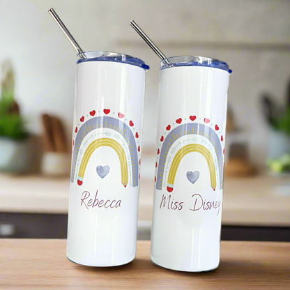 Purple Rainbow Tumbler