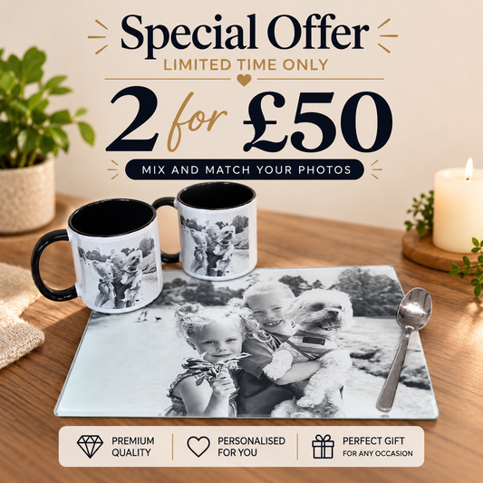 2 for £50 A4 Chopping Board