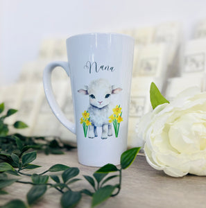 New Lamb Latte Ceramic Mug 17oz inc Box