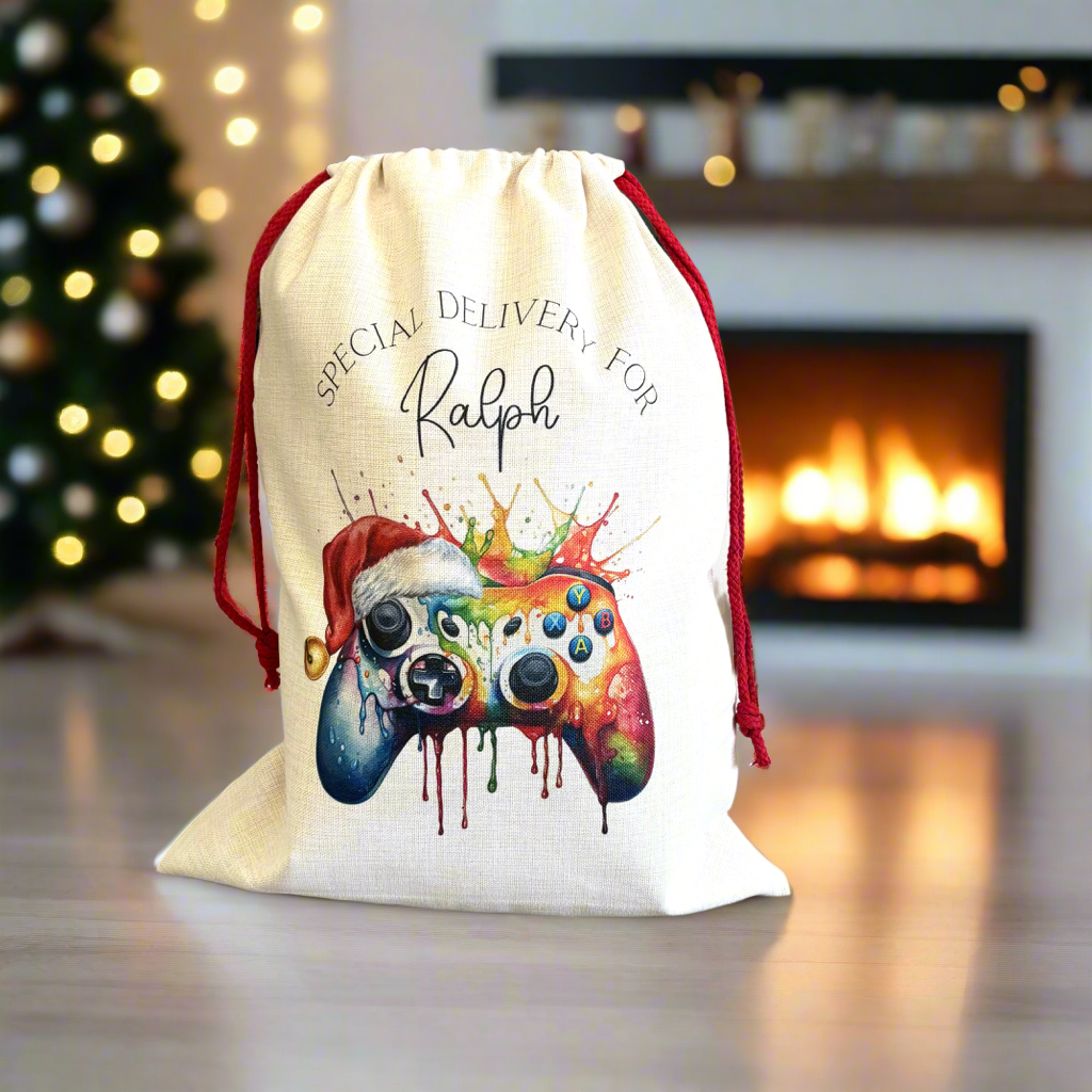 Gamer X Santa Sack