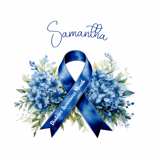 Diabetes design 3: Tester for Latte and Blue mug