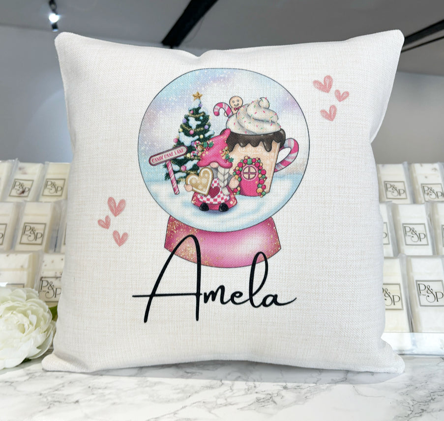 Pink Snowglobe Gonk Design