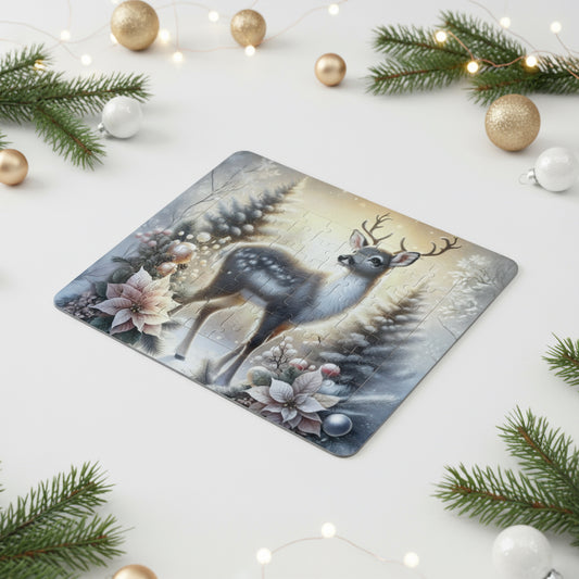 Dusky Reindeer Frame Jigsaw