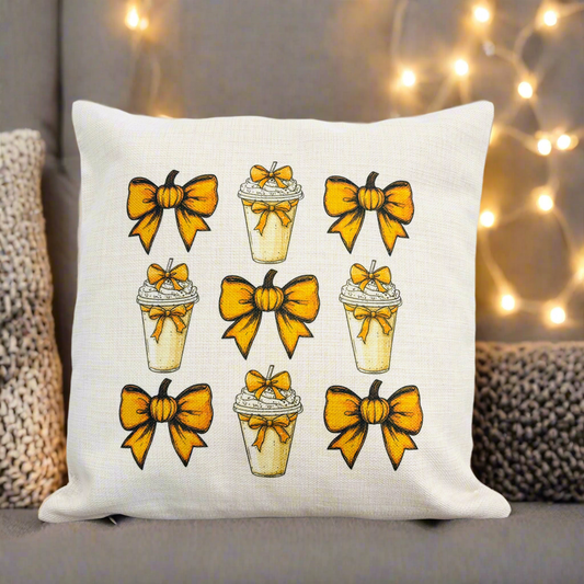 Pumpkin Spice Latte and Pumpkins Design (Various Products)