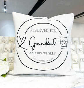 Reserved for “Grandad” and his “Whiskey” Design (Various Products)