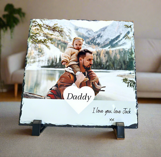 Picture and Love Heart Design