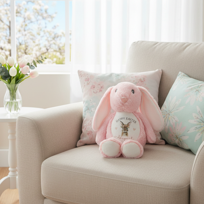 Floppy Rabbit Plush Teddy - Happy Easter