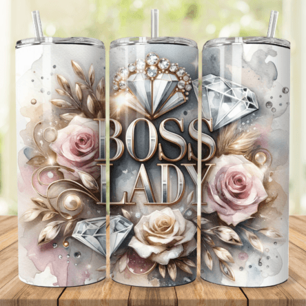 Boss Lady Diamonds Tumbler