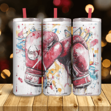 Boxing Gloves Tumbler