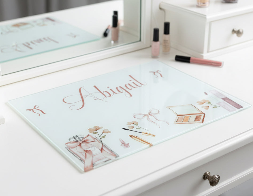 Rectangle Smooth Makeup Glass Board