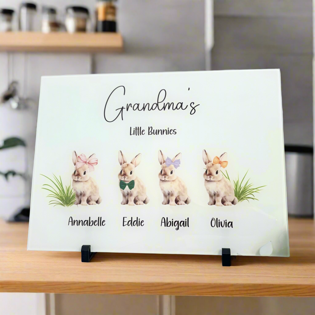 Little Bunnies - A3 Splashback / Choppingboard