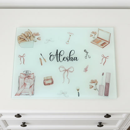 Rectangle Smooth Makeup Glass Board