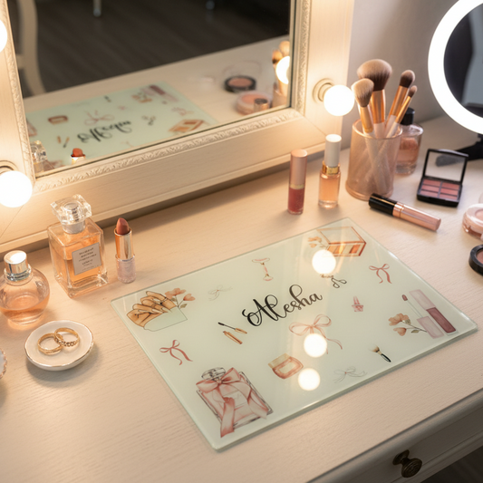 Rectangle Smooth Makeup Glass Board