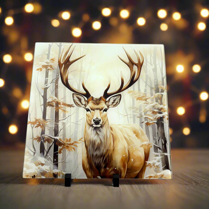 Autumnal Stag Chopping Board 30cm