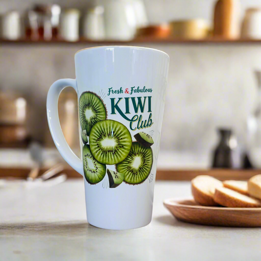 Kewi Club Fruit 17oz Latte Mug