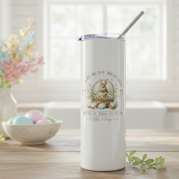Bunny Vintage Spring Tumbler