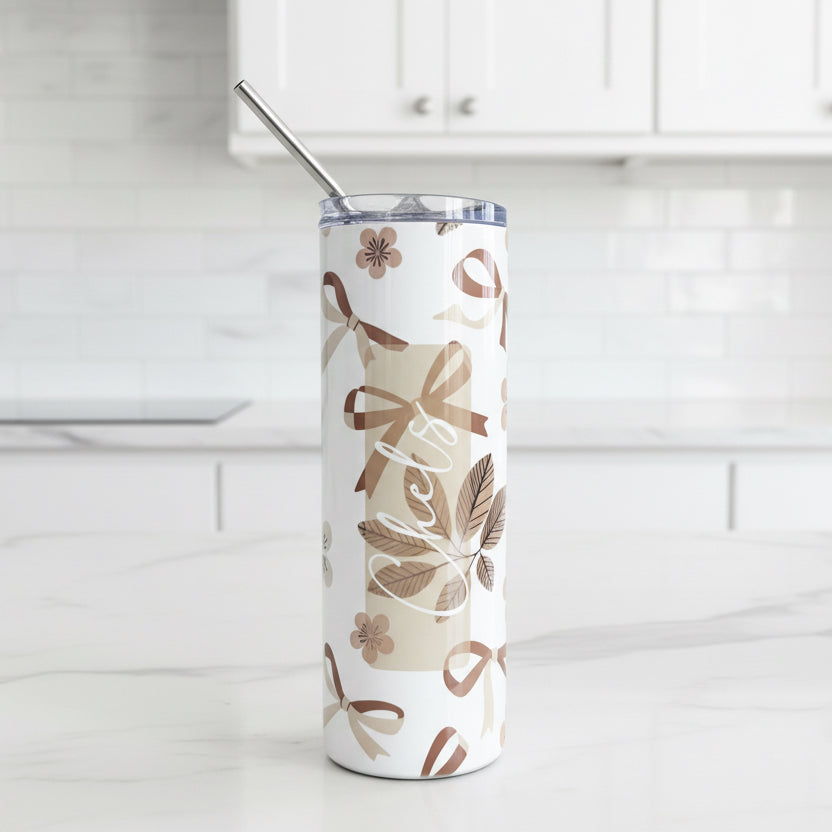 Neutral Bow Named Tumbler