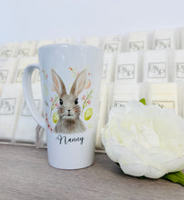 New Latte Ceramic Mug 17oz Bunny Rabbit inc Box