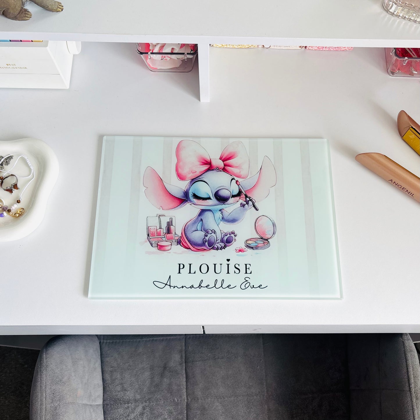 Rectangle Smooth Makeup Glass Board