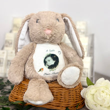 Floppy Rabbit Plush Teddy - “A cuddle from Heaven” with Robin